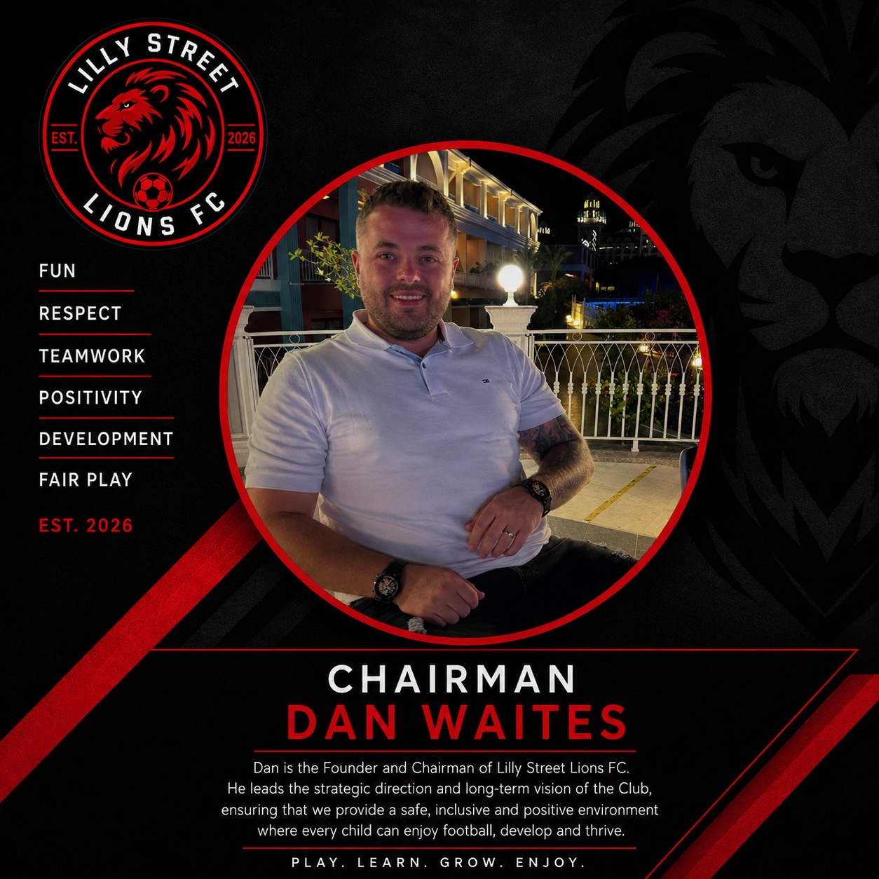Dan Waites, Chairman