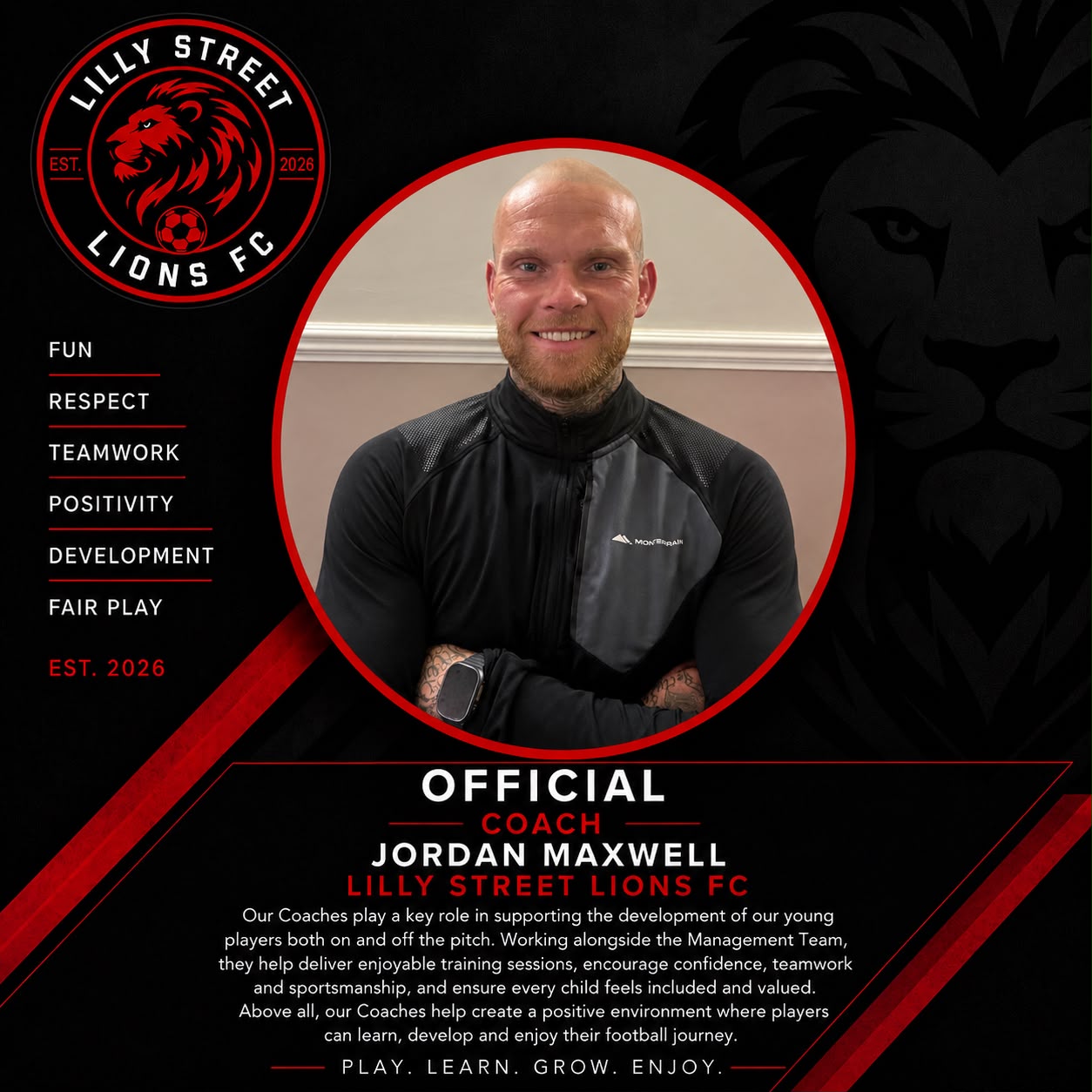 Jordan Maxwell, Coach